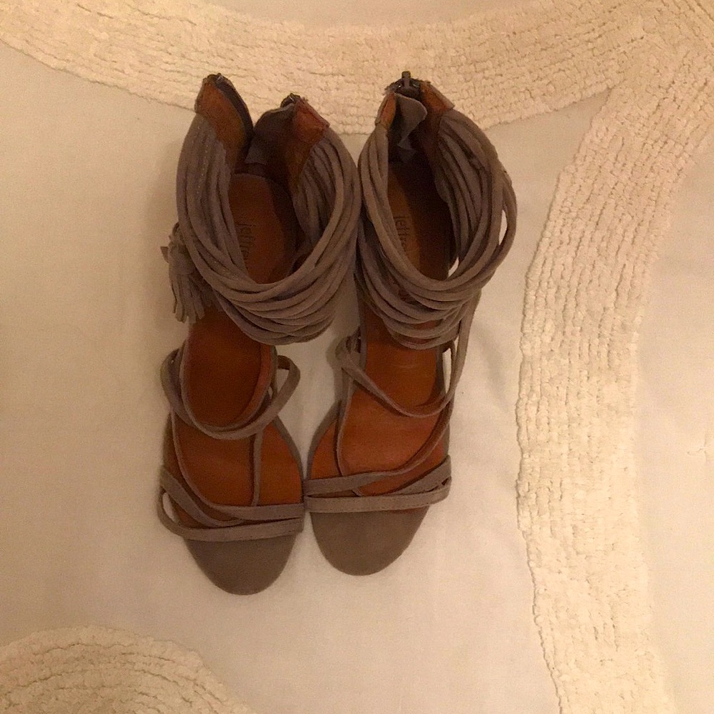 Jeffery Campbell Brown High Heels